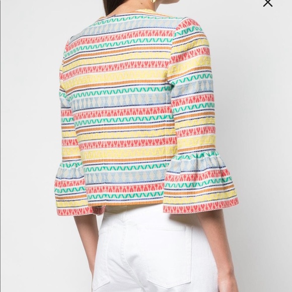 Alice + Olivia Kidman embroidered colorful jacket - Picture 3 of 12